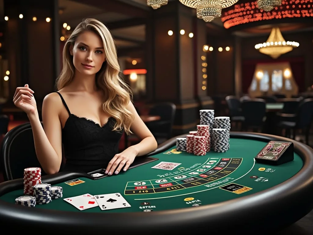 Meja kasino live dengan tampilan dealer untuk pemain BOLA07